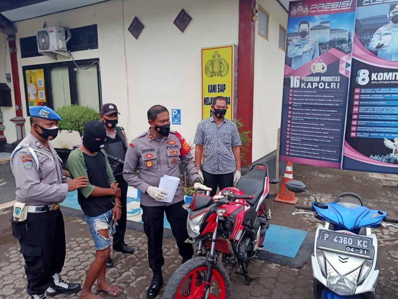 Curi Motor Di Sanur Ditangkap Di Gilimanuk Bali Tribune 8910